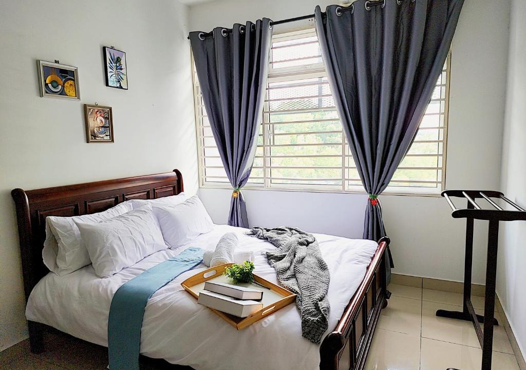 Presint 15 Apartment | Putrajaya Dwiputra Residences, Fully Air-Con 3BR Homestay