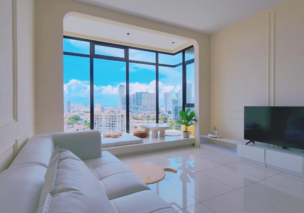 George Town Apartment | SkyPool with Seaview 8pax Beacon Executive Suites - Georgetown City Centre - 3km to Komtar