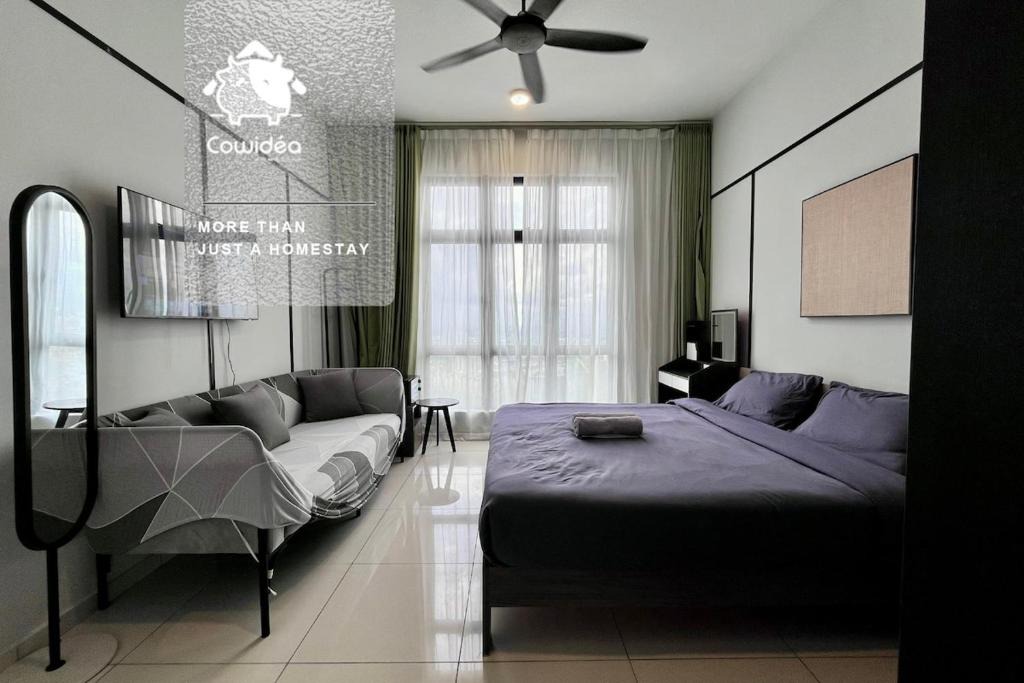 Taman Century Apartment | Space Residency - Studio & CityView & KSL Mall #1BR1B 2px by Cowidea