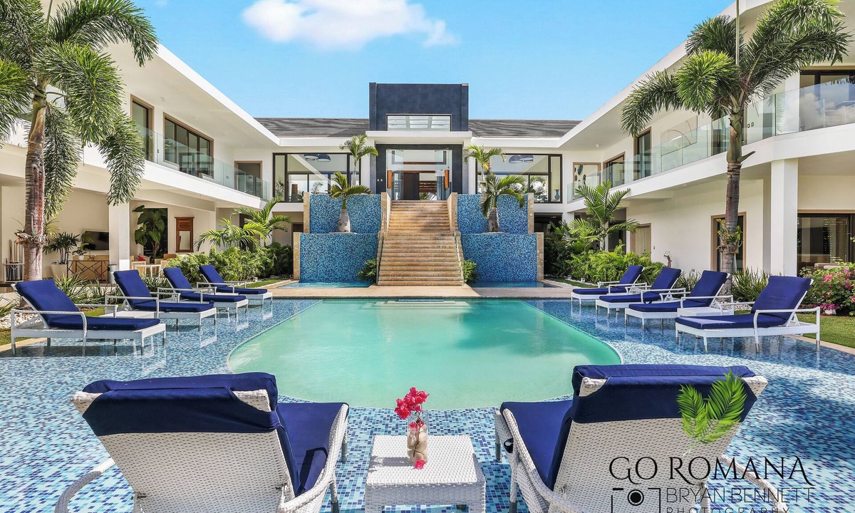 La Romana Villa | Spacious luxury villa with 6 bedrooms and WiFi, fitness room Casa de Campo D.R.