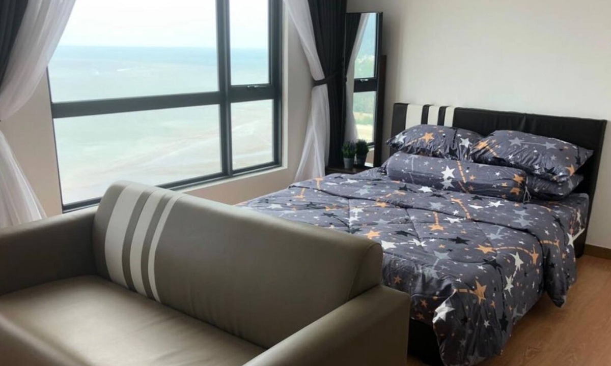 Perkampungan Peramu Apartment | Studio Seaview