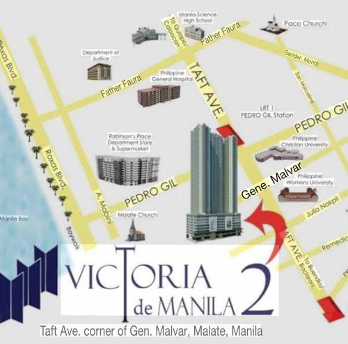 Ermita Night District Apartment | Studio-type condo unit near Pedro Gil LRT Taft Ave Malate Manila