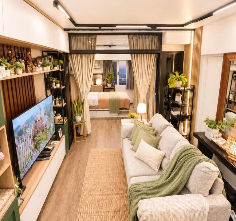 Ermita Apartment | Sunrise, Skyline & City Lights at Torre de Manila