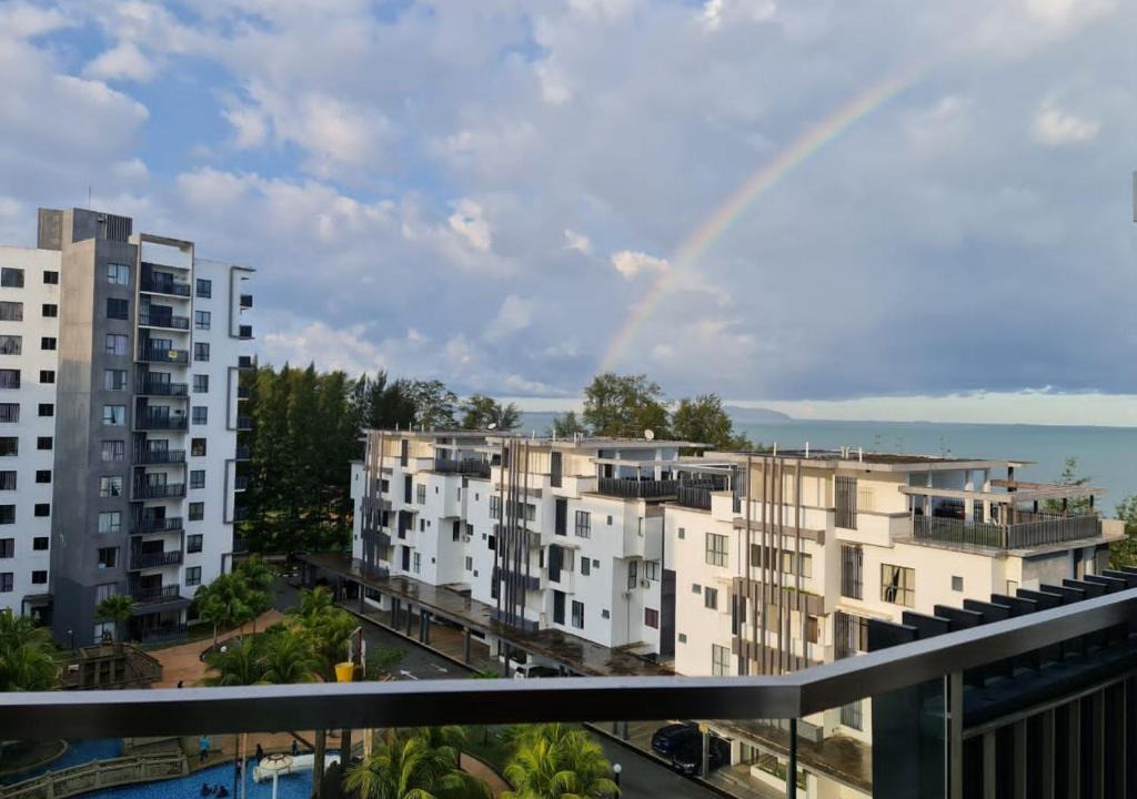 Kuantan Apartment | Timurbay Treasures Studio Apartment Side Seaview with Wifi Neflix