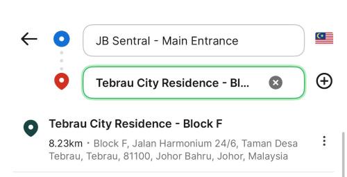 Taman Desa Tebrau Bed & Breakfast | ValueRoomz AEON Tebrau City IKEA Deluxe Ensuite F1
