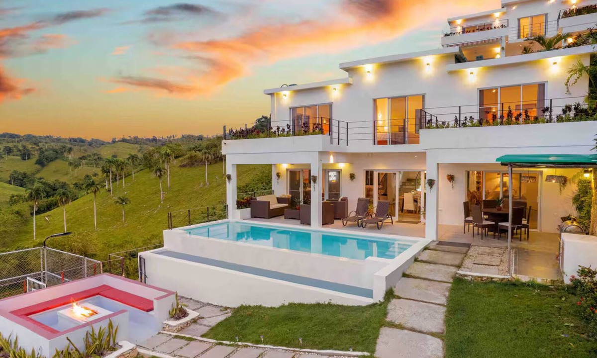 Rio San Juan House | VeoMar-Casita Xander: villa de 4 dormitorios con vistas panorámicas