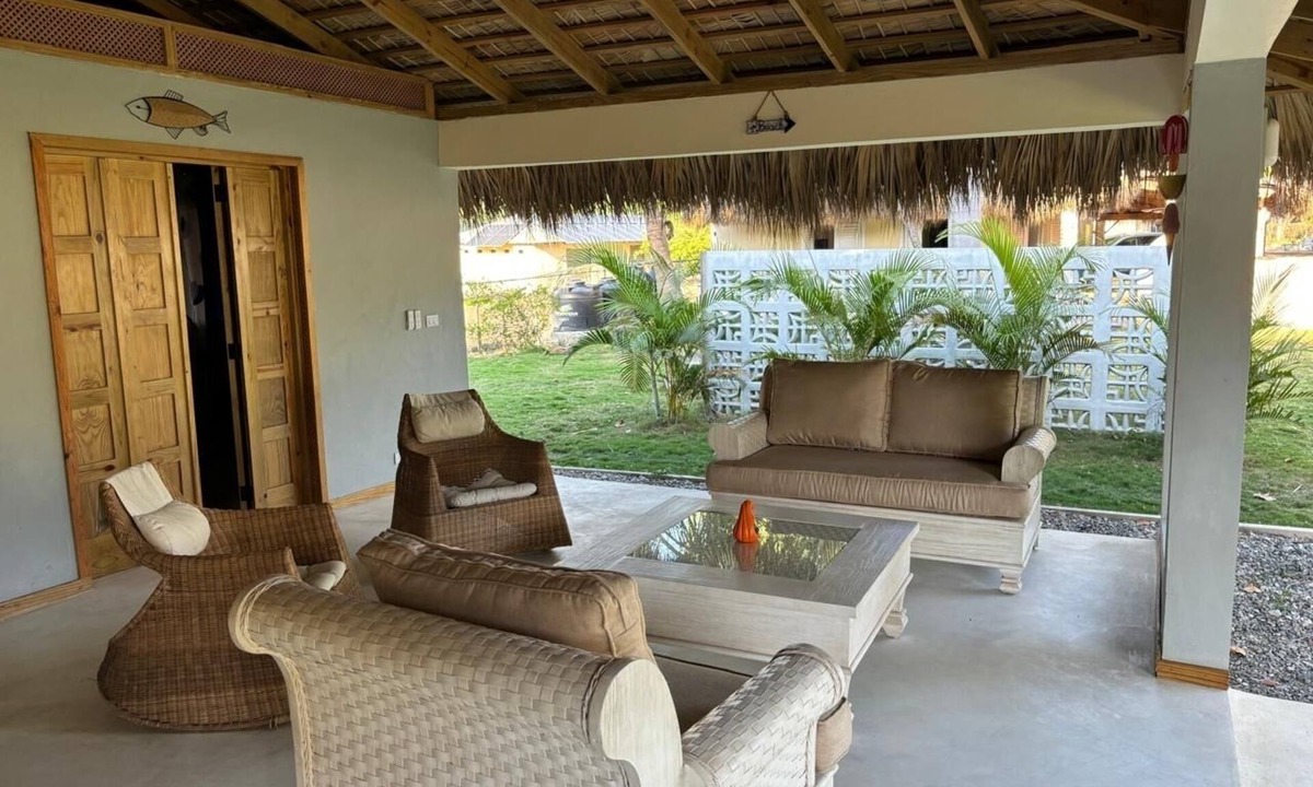 Nizao Villa | Villa Emilie NizaoBeachLodge 2Br 4Px 2Bds FrontBeach