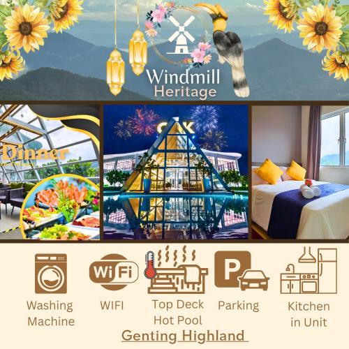 Genting Highlands Apartment | Windmill Upon Hills Luxurious Sky Villa 360 Sky Pool Heated Pool Mountainous Genting View Genting Highland by Heritage