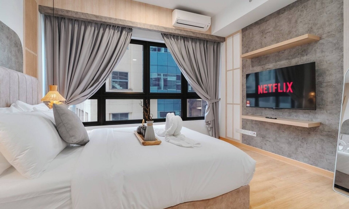 Imbi Apartment | Woody Studio @ Agile Bukit Bintang | Wi-Fi+Netflix