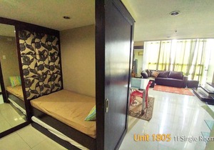 3Rooms -74m² 17F, 2Floor(Loft type) Condo, Crown Regency Tower3 #Mango sqare