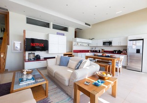 This apartment is a 2 bedroom (s), 2 bathrooms, located in Juan Dolio, San Pedro. in Juan Dolio - El Pueblo