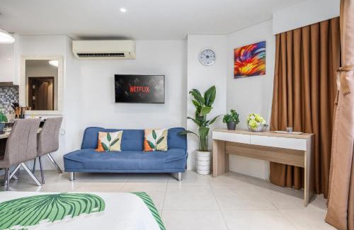 Maribago Apartment | Dominiks Comfort and silent Studio Tambuli Balcony Pool Mactan Ocean View High Floor