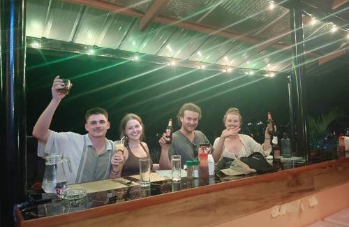 Basdiot House | Green Acres Village Cabin Rental with Air conditioner