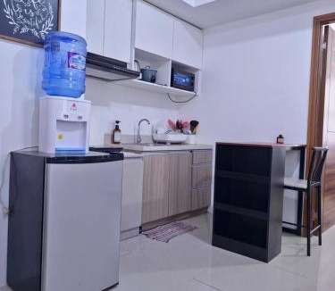 Cebu Apartment | 1 BR corner unit 55inches TV at Horizons 101