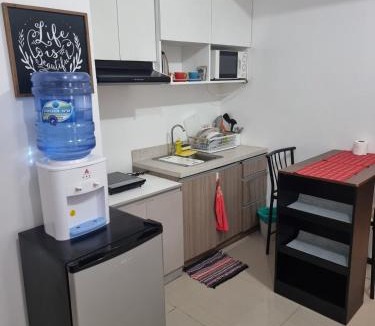 Cebu Apartment | 1 BR corner unit 55inches TV at Horizons 101