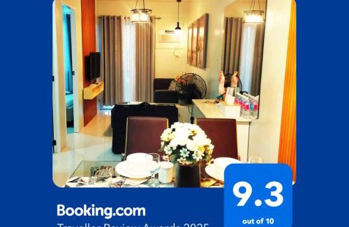 Puerto Princesa City Centre Apartment | 2BR Condo Resort Rentals with Balcony, FREE Pool, Gym and FREE Parking near Airport- B2 5Nambulite