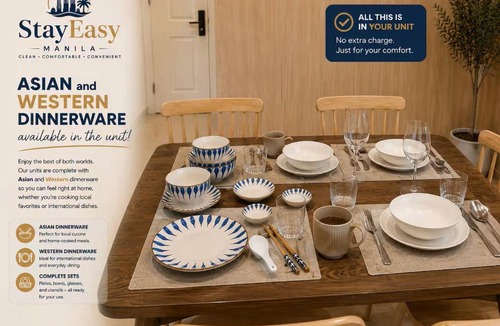 Ermita Night District Apartment | 2BR Malate Bayview Mansion high level Seaview 33B