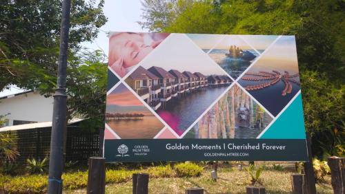 Kampung Bagan Lalang Ski Chalet | 3 BEDROOM SEAVIEW VILLA at GOLDEN PALM TREE