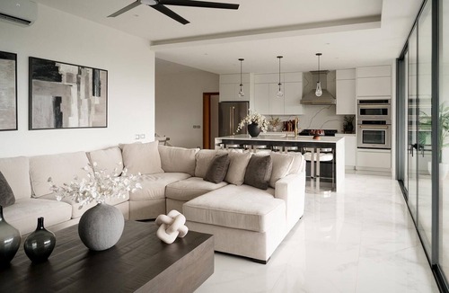 Las Terrenas Apartment | 3 bedrooms & 4.5 bathrooms hilltop penthouse with ocean view & private pool