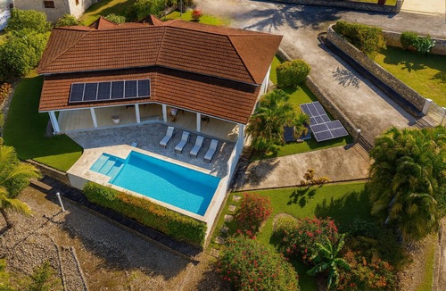 Rio San Juan Villa | 4-bedroom villa with elevated sea views.