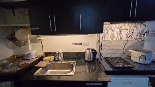Tagaytay Apartment | 4 to 8 pax, Staycation Tagaytay Albizia, exclusive parking, can cook, pet friendly, wifi, netflix