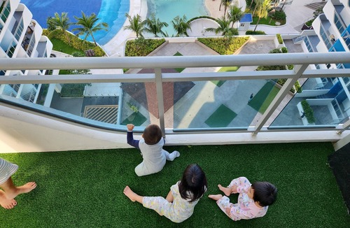 Bacolor Condo | 6pax Spacious condo unit and large balcony with PS5 @ Azure North Amenities View