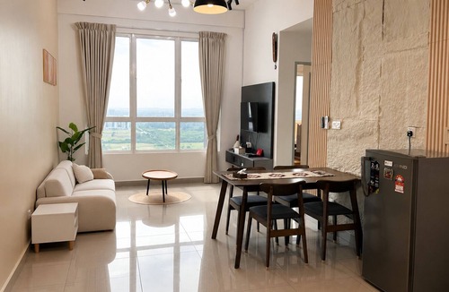 Taman Mahajaya Apartment | 7 Pax 2 Bedroom Netflix Wi-Fi Melaka Seaview