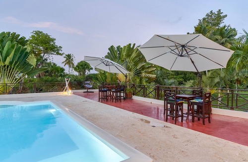 Las Galeras Villa | A Luxury beachfront villa with semi-private sandy beach near famous Rincon Beach