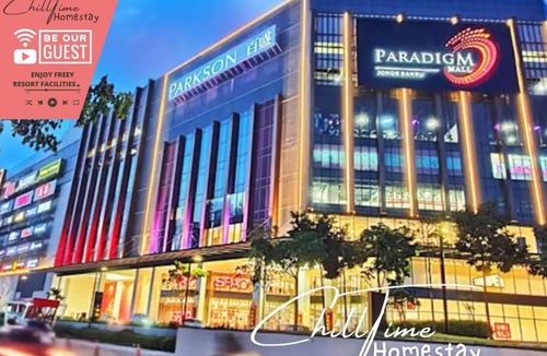 Taman Bukit Mewah Apartment | Above Paradigm Mall- next Hyatt Palace 5GWifi Netflix by ChillTime Homestay