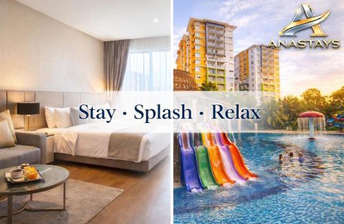 Malacca City Resort | Anastays Premier Suite Studio & Apartment Melaka Waterpark Resort