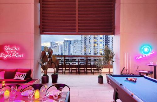 Mont Kiara Apartment | Arcoris SoHo by WeStay Hosting, Exclusive Private Balcony