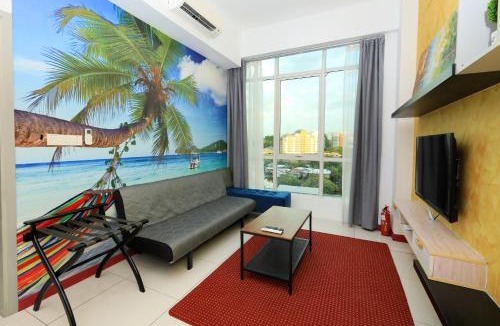 Kampung Sembulan Baru Apartment | B506 - Cozy Family Stay at Sutera Avenue, Near IMAGO Mall