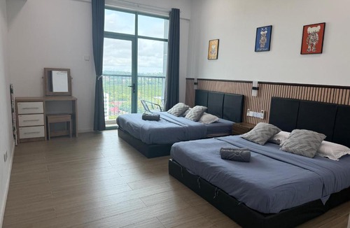 Likas Apartment | Baysuites Likas 7Pax City Views L 21 near kk town
