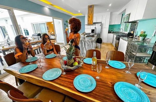 Punta Cana House | Beach Party Villa, 11 Bedrooms, 3 Pools and Jacuzzi