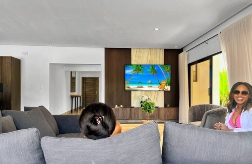 Punta Cana Villa | Beach Villa Luna with Pool and Jacuzzi, BBQ and Maid