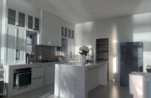 Merida Villa | Beachfront. Direct access to safe sandy beach.