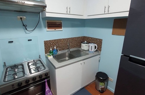 Wack-Wack Greenhills Condo | Beautiful 2-bedroom condo in nice Mandaluyong with WiFi, AC, fitness room