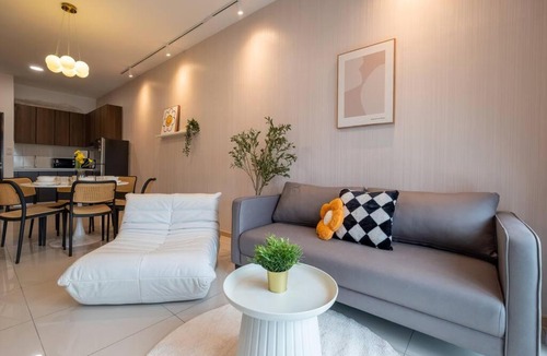 Kampung Pasir Apartment | Blissful Cottage@FeelHome/2BR,7pax,MRT 中文房东