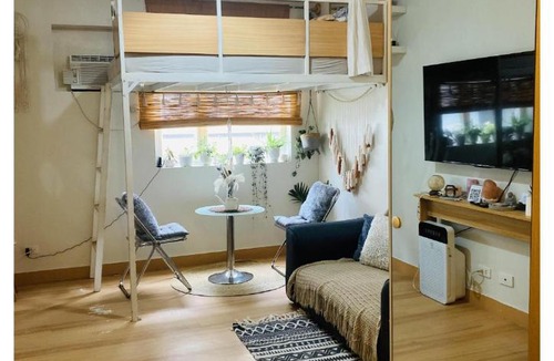 Novaliches Apartment | Bohemian Inspired Studio Unit1 at Trees Residences