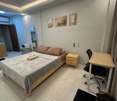 Imus Apartment | Casa Leveria Unit 4 with Patio, Inquire Parking Availability