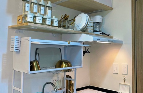 Trece Martires Condo | Charming studio type condo in Terrific Trece Martires City with AC