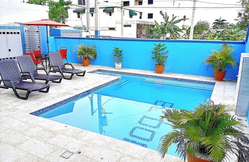 San Pedro de Macoris Apartment | Comfortable and luxurious apartment with swimming pool, 3 minutes from jumbo supermarket.