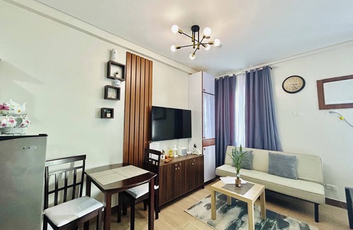 Trece Martires Condo | Cozy 1-bedroom condo with AC, WiFi in wonderful Trece Martires