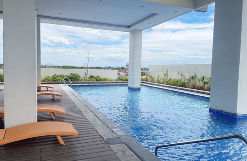 Tanza Condo | Cozy 1-Bedroom Condo in Booming area of General Trias with WiFi, Pool and Gym