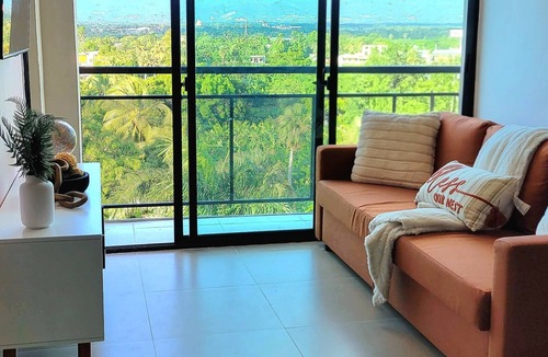 Punal Apartment | Cozy 2-bedroom apartment in superb Santiago de los Caballeros with AC