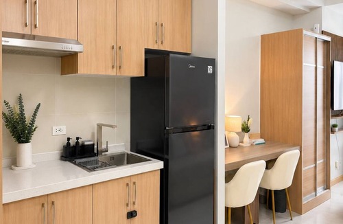 Project 8 Apartment | Cozy studio in lovely Quezon City with refreshing AC