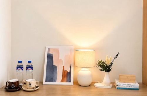 Project 8 Apartment | Cozy studio in lovely Quezon City with refreshing AC