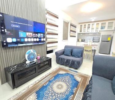 Buhangin Apartment | Cozy4BR Davao HomeStaycation near Mall for12