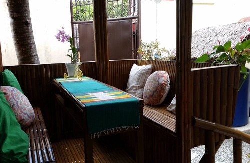Roxas Cottage | Cute, cool Green Kubo near the beach