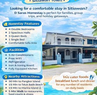 Sitiawan House | D' Saras Homestay